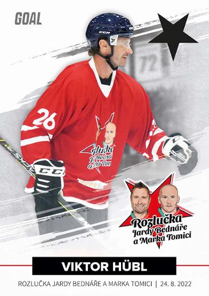 Hübl Viktor 2022 GOAL Cards Rozlučka Slavia #29