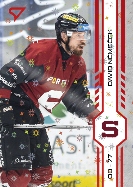 Němeček David 2025 Tipsport ELH Play Off Red #378