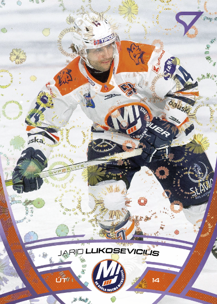 Lukosevicius Jarid 24-25 Tipos Extraliga Purple #238