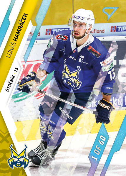 Hamráček Lukáš 23-24 Tipos Extraliga Ice Blue #234