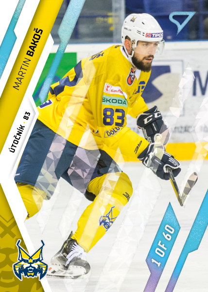 Bakoš Martin 23-24 Tipos Extraliga Ice Blue #231