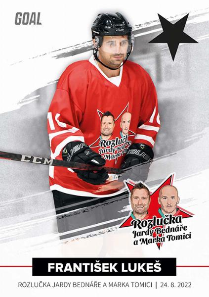 Lukeš František 2022 GOAL Cards Rozlučka Slavia #30
