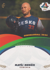 Menšík Matěj 2023 LC WBSC Eurobaseball #30