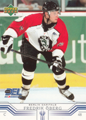 Öberg Fredrik 01-02 Upper Deck DEL #30