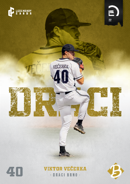 Večerka Viktor 2022 LC Czech Baseball Extraleague #30