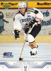 Aldridge Keith 01-02 Upper Deck DEL #31
