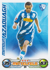 Azaouagh Mimoun 09-10 Topps Match Attax BL #31