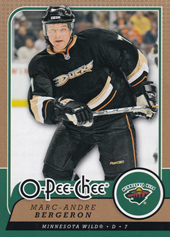 Bergeron Marc-André 08-09 O-Pee-Chee #31