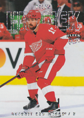 Hronek Filip 21-22 Fleer Ultra Silver Foil #31