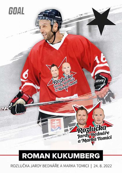 Kukumberg Roman 2022 GOAL Cards Rozlučka Slavia #31