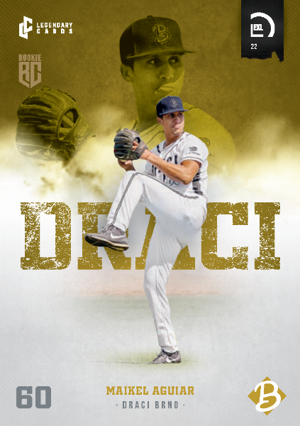 Aguiar Maikel 2022 LC Czech Baseball Extraleague #32