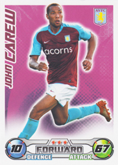 Carew John 08-09 Topps Match Attax PL #33