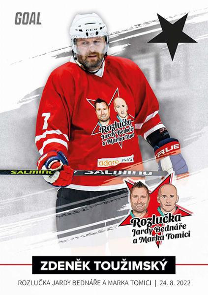 Toužimský Zdeněk 2022 GOAL Cards Rozlučka Slavia #33
