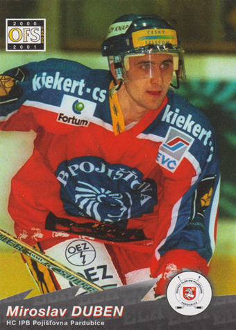 Duben Miroslav 00-01 OFS Cards #37