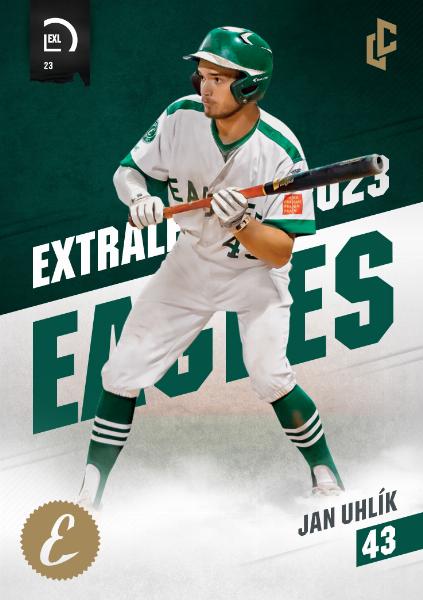 Uhlík Jan 2023 LC Czech Baseball Extraleague #37
