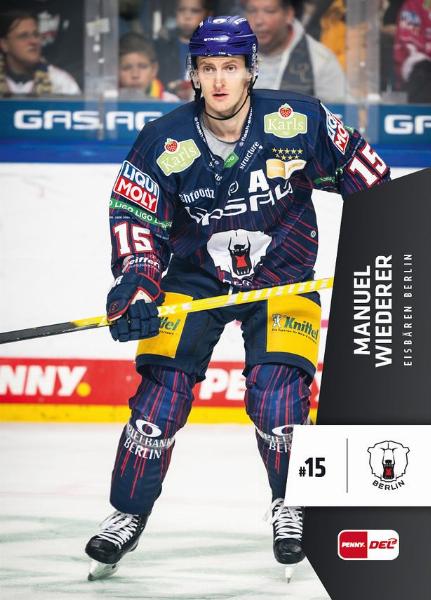 Wiederer Manuel 22-23 Playercards DEL #37