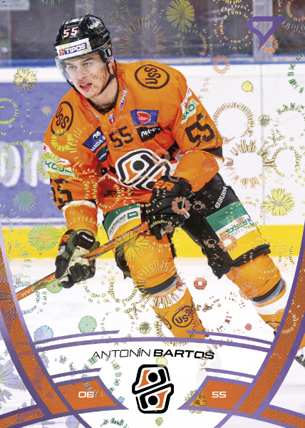 Bartoš Antonín 24-25 Tipos Extraliga Purple #244