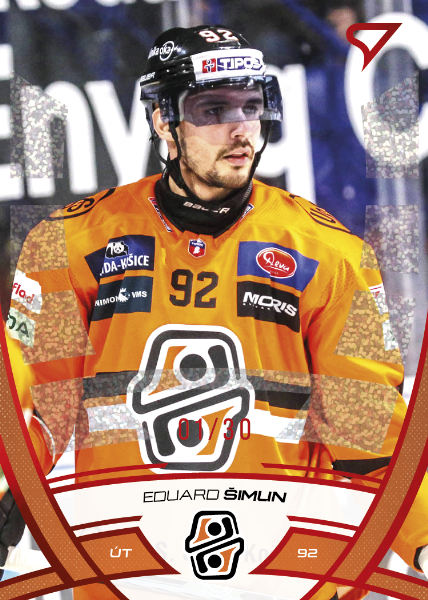 Šimun Eduard 24-25 Tipos Extraliga Red #250