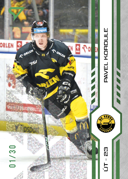 Kordule Pavel 2025 Tipsport ELH Play Off Green #386