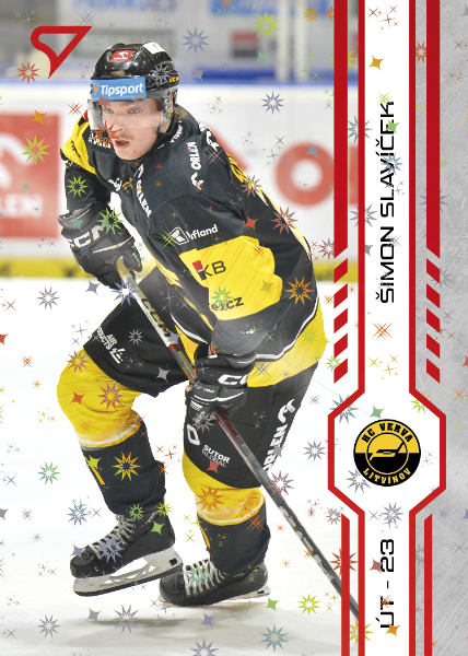 Slavíček Šimon 2025 Tipsport ELH Play Off Red #387