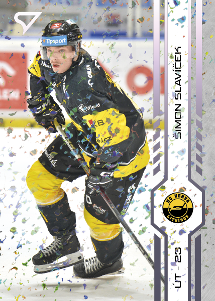 Slavíček Šimon 2025 Tipsport ELH Play Off Violet #387