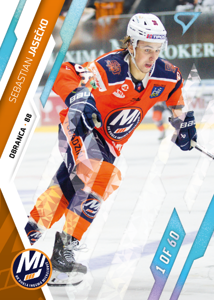 Jasečko Sebastian 23-24 Tipos Extraliga Ice Blue #240