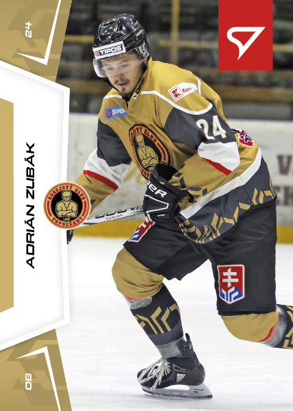 Zubák Adrián 24-25 Slovenská hokejová liga #41