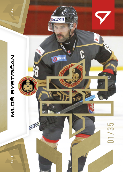 Bystričan Miloš 24-25 Slovenská hokejová liga Gold #38