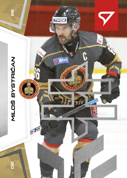 Bystričan Miloš 24-25 Slovenská hokejová liga Silver #38