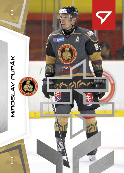 Pupák Miroslav 24-25 Slovenská hokejová liga Silver #40