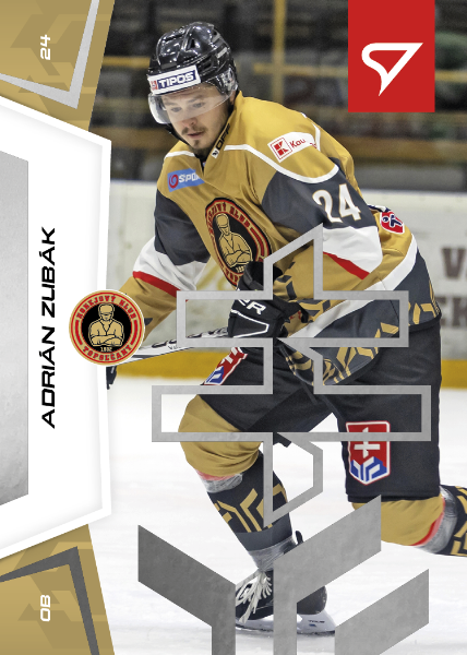 Zubák Adrián 24-25 Slovenská hokejová liga Silver #41