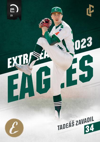 Zavadil Tadeáš 2023 LC Czech Baseball Extraleague #40