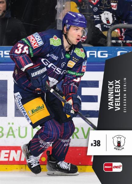 Veilleux Yannick 22-23 Playercards DEL #41