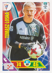 Loska Tomasz 17-18 Panini Adrenalyn XL Ekstraklasa #42