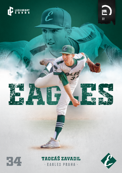 Zavadil Tadeáš 2022 LC Czech Baseball Extraleague #43