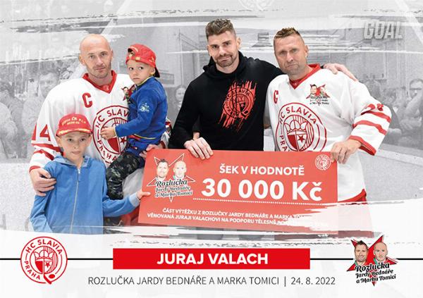 Valach Juraj 2022 GOAL Cards Rozlučka Slavia #44