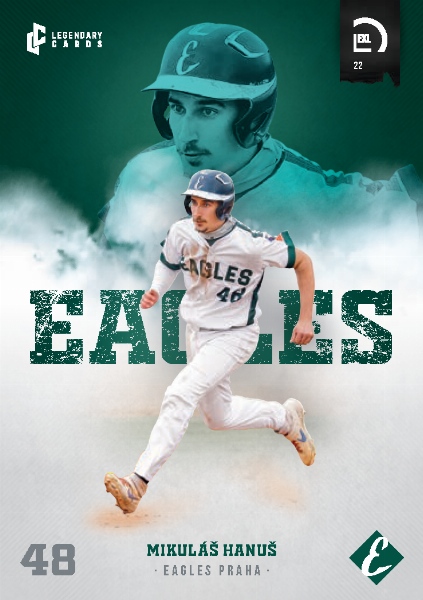 Hanuš Mikuláš 2022 LC Czech Baseball Extraleague #45