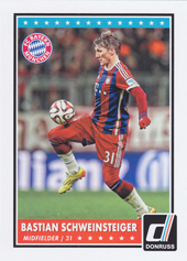 Schweinsteiger Bastian 2015 Panini Donruss #45