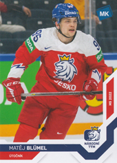 Blümel Matěj 2022 MK Reprezentace #46