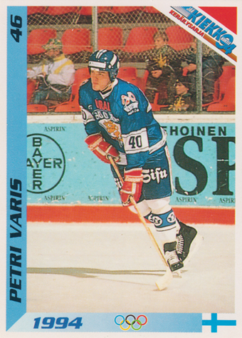 Varis Petri 1994 Finnish Jää Kiekko #46