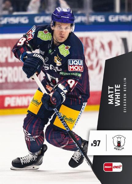 White Matt 22-23 Playercards DEL #48