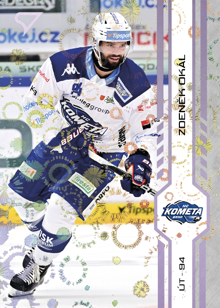 Okál Zdeněk 24-25 Tipsport Extraliga Violet #293