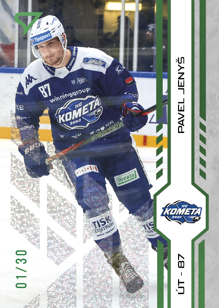 Jenyš Pavel 2025 Tipsport ELH Play Off Green #398