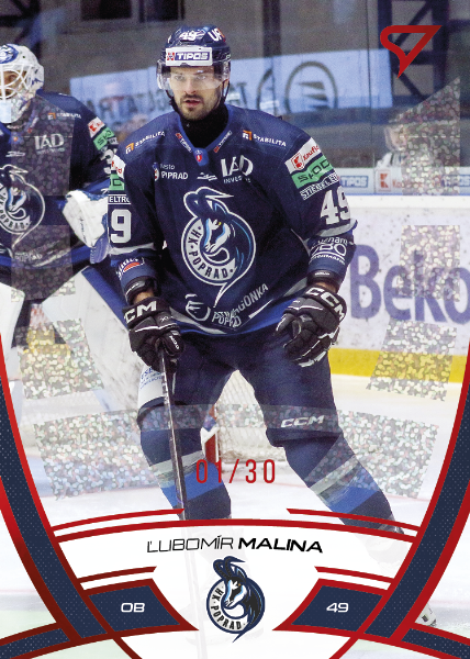 Malina Ľubomír 24-25 Tipos Extraliga Red #252