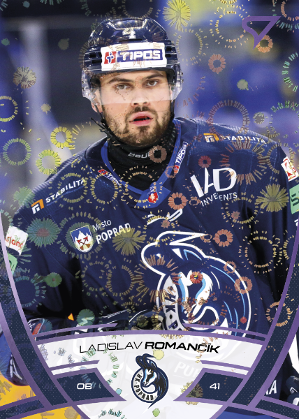 Romančík Ladislav 24-25 Tipos Extraliga Purple #253