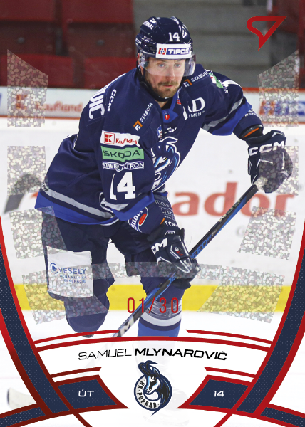 Mlynarovič Samuel 24-25 Tipos Extraliga Red #257