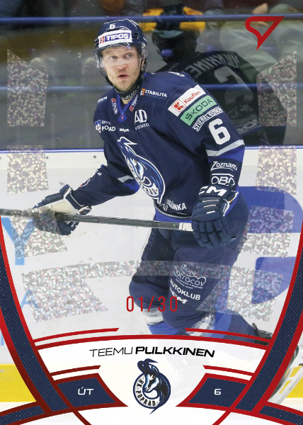 Pulkkinen Teemu 24-25 Tipos Extraliga Red #260