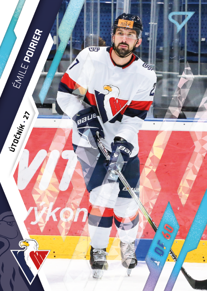 Poirier Émile 23-24 Tipos Extraliga Ice Blue #253