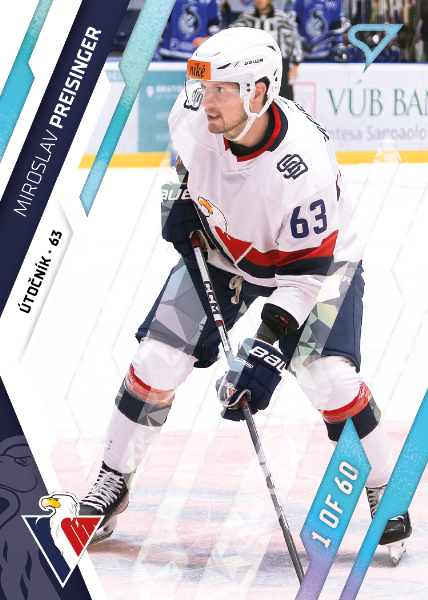 Preisinger Miroslav 23-24 Tipos Extraliga Ice Blue #254