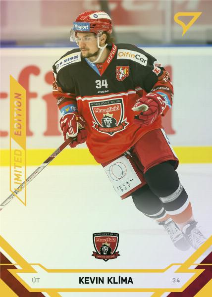 Klíma Kevin 21-22 Tipsport Extraliga Gold #82